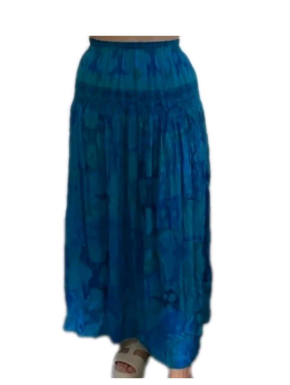 Nwt Carole Little Vintage Full Length Skirt Medium - Picture 8 of 9